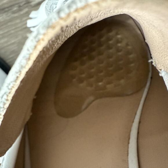 Stuart Weitzman Mila Lift Loafers Womens Size 11 Leather Tassel Chunky Lug Sole - Picture 7 of 12